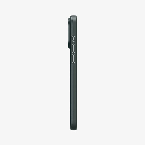 ACS06544 - iPhone 15 Pro Max Case Thin Fit in black showing the back